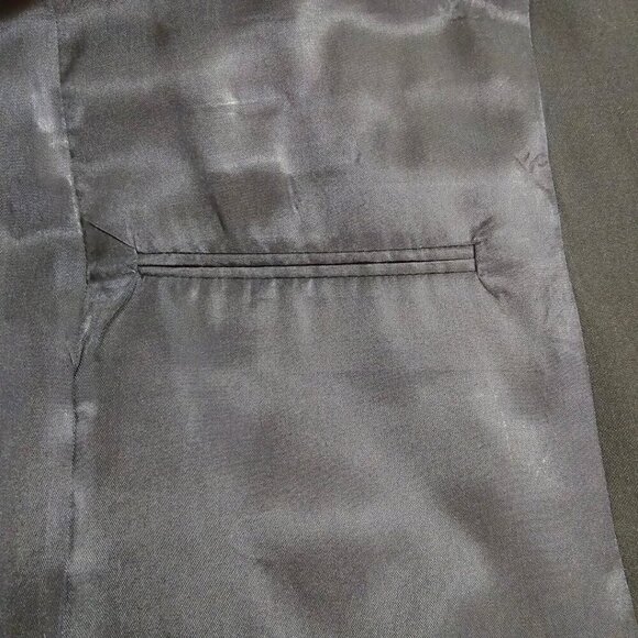 Brooks Brothers Brooksease Black Single Breasted Wool Blazer Sz 40R - Picture 11 of 11